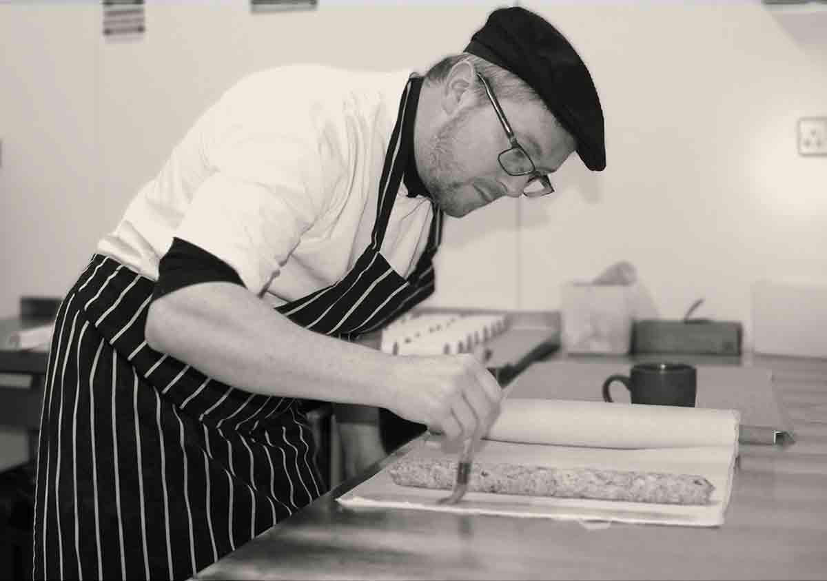 Blackwell & Co. Deli Long Melford. Our Chef & Baker Gareth